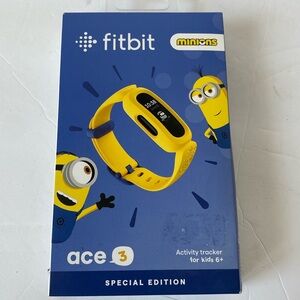 Fitbit Ace 3 Activity Tracker - Kids 6+ - Minions Special Edition - Unopend Box